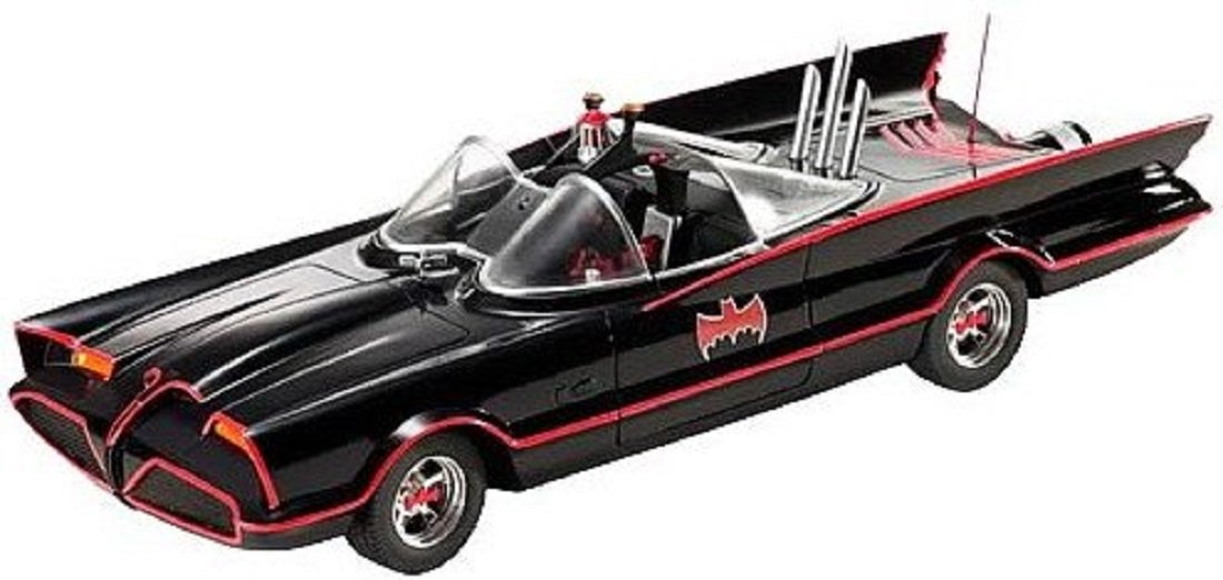 Amazon.com: Mattel Hot Wheels 1:18 1966 TV Series Batmobile : Toys