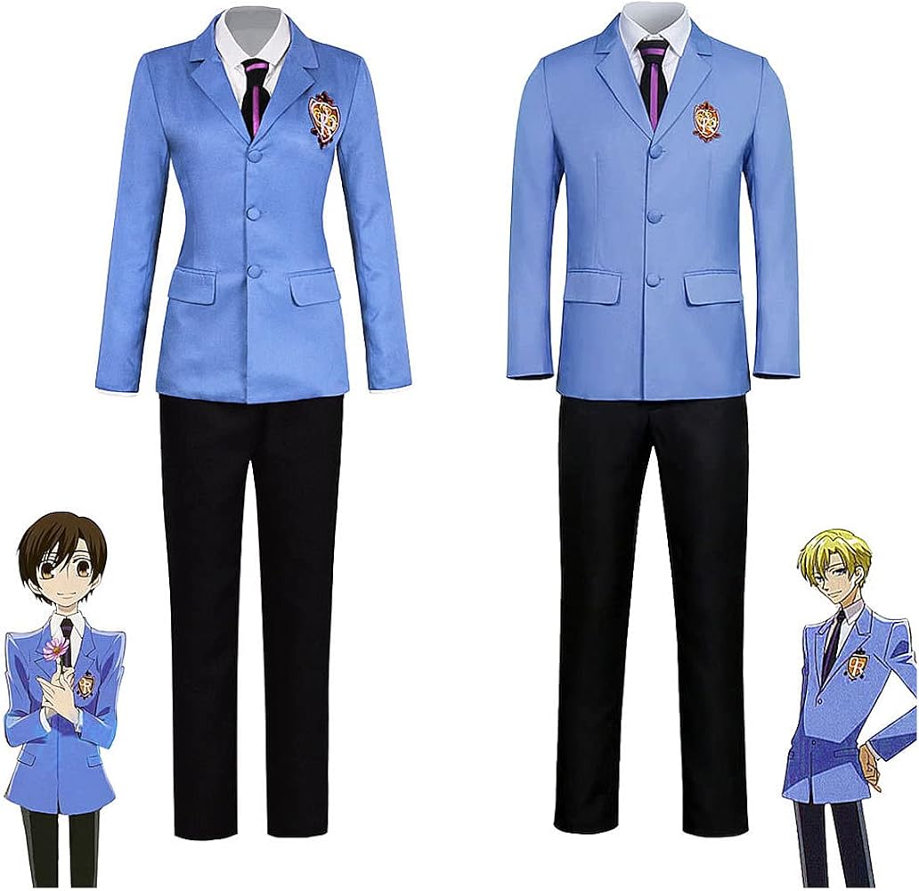 Amazon.co.jp: [ZAVY] 桜蘭高校ホスト部 コスプレ衣装 藤岡ハルヒ 須王