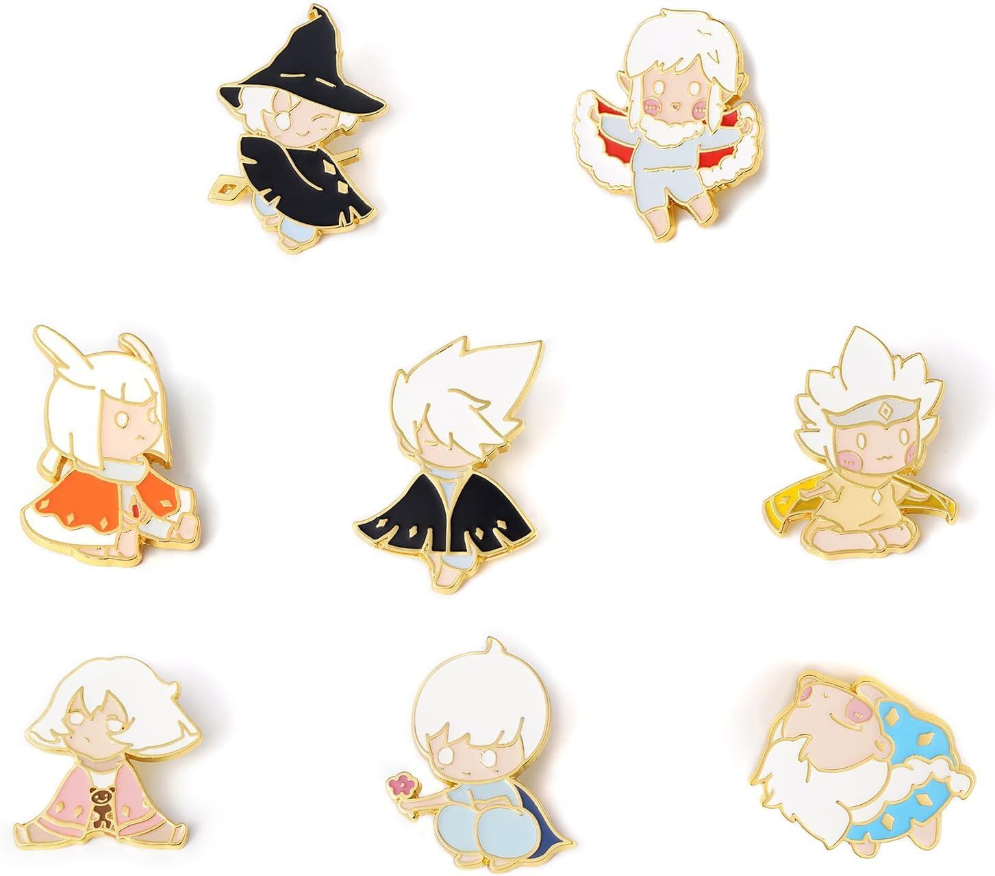 Sky 星を紡ぐ子どもたち ピンバッジ4セット Sky 星を紡ぐ子どもたち