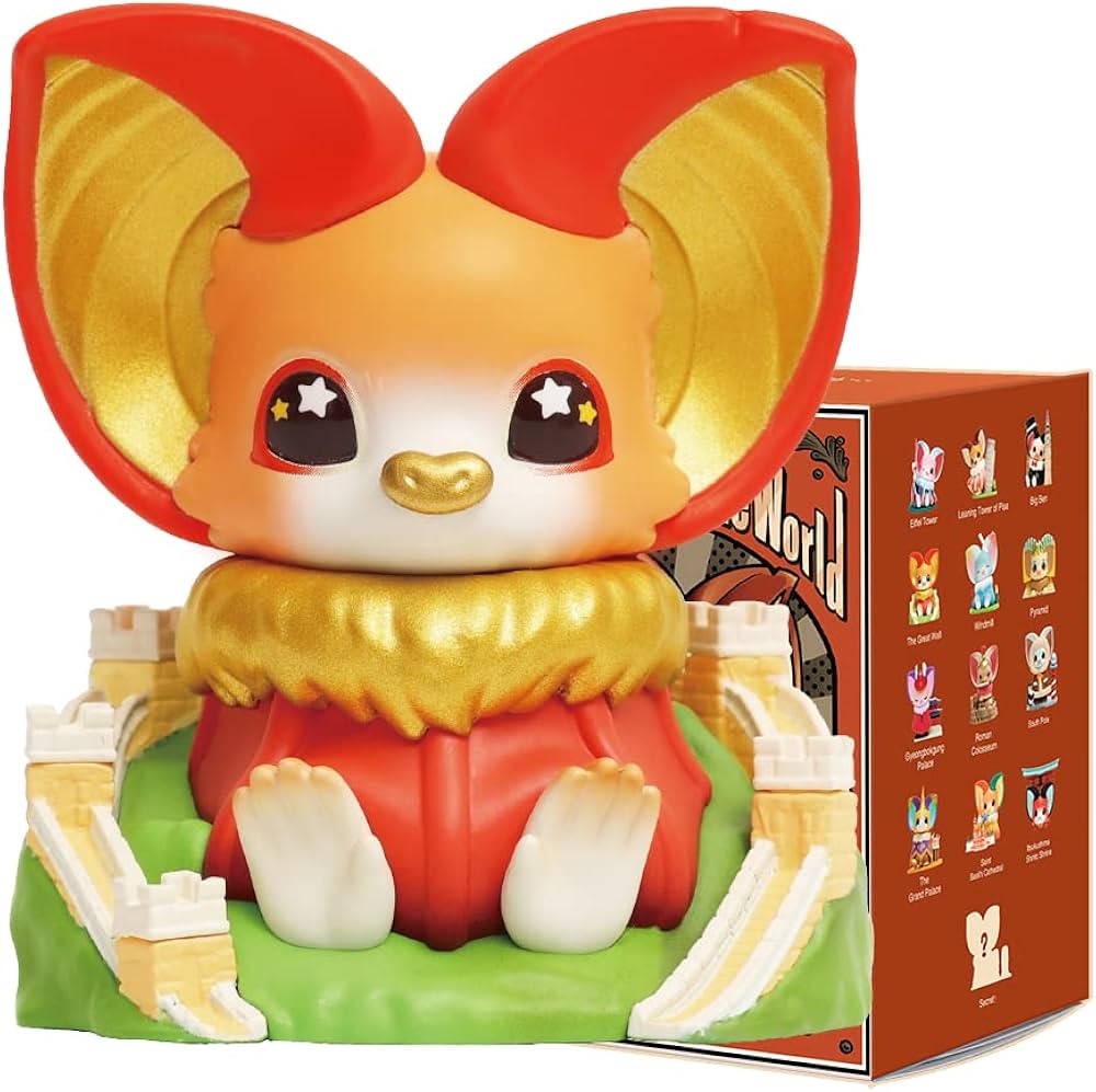 pop mart Yoki Travel Around The World 12PC Blind Box Toy Box Bulk