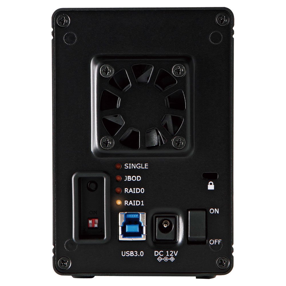 Amazon | ラトックシステム USB3.0 RAIDケース (HDD2台用) ブラック RS