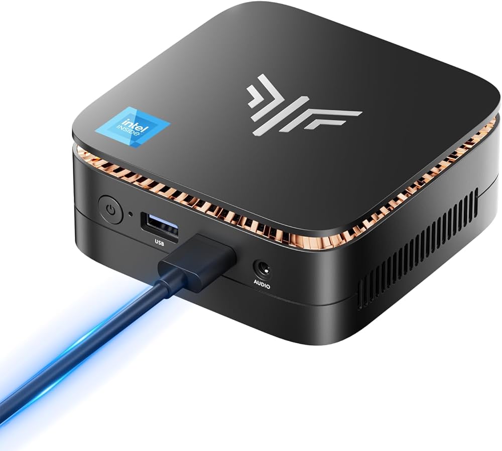 NiPoGi Essenx E1 Mini PC W-11 Pro Ιntel Alder Lake-Ν N97 16GB DDR4