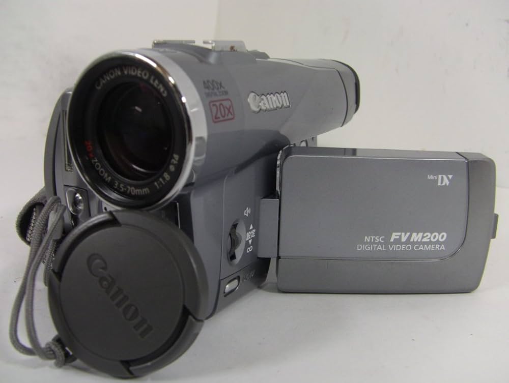 Amazon | Canon キャノン DM-FV M200 デジタルビデオカメラ miniDV