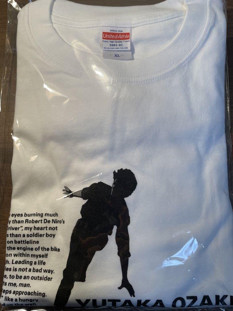 Amazon.co.jp: 尾崎豊展 OZAKI30 会場限定 十七歳の地図 Tシャツ XL