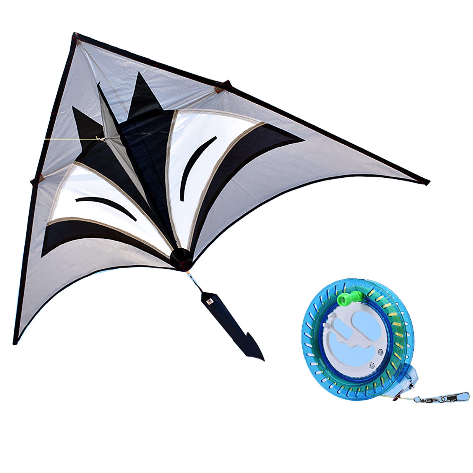 Amazon.co.jp: 凧 カイト 三角凧 凧揚げ 狐 子供 大人 初心者 軽量丈夫