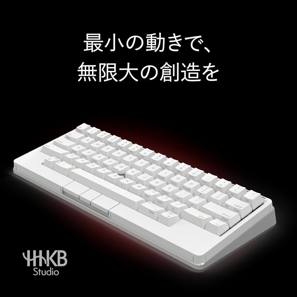 Amazon | PFU キーボード HHKB Studio 英語配列／雪 （ポインティング