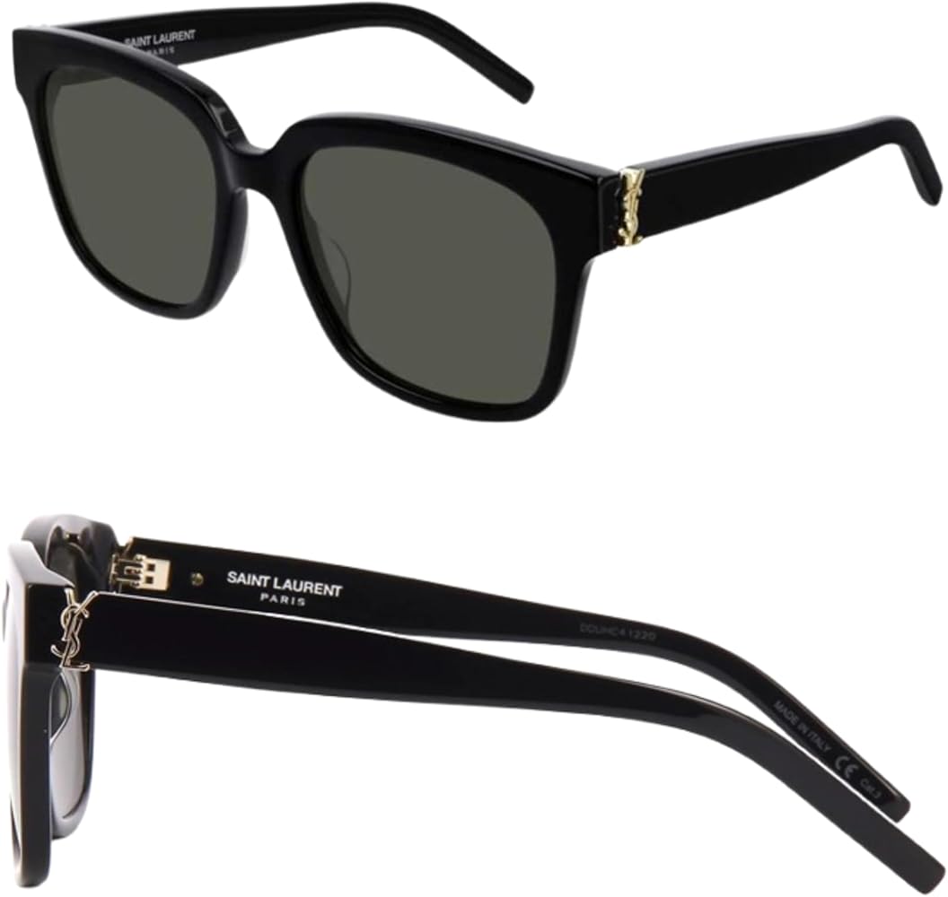 Amazon.com: SAINT LAURENT SL M40 Rectangular Shape Sunglasses With