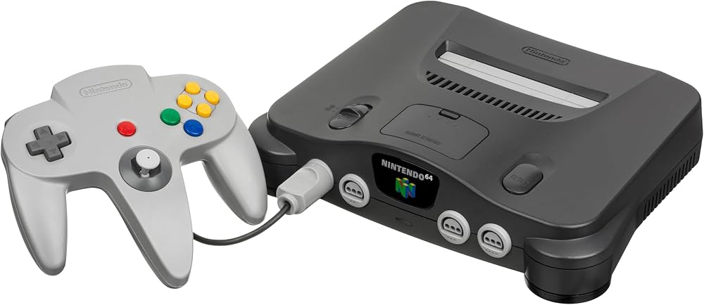 Amazon.com: Nintendo 64 Console - Black (Japanese Import) : Video
