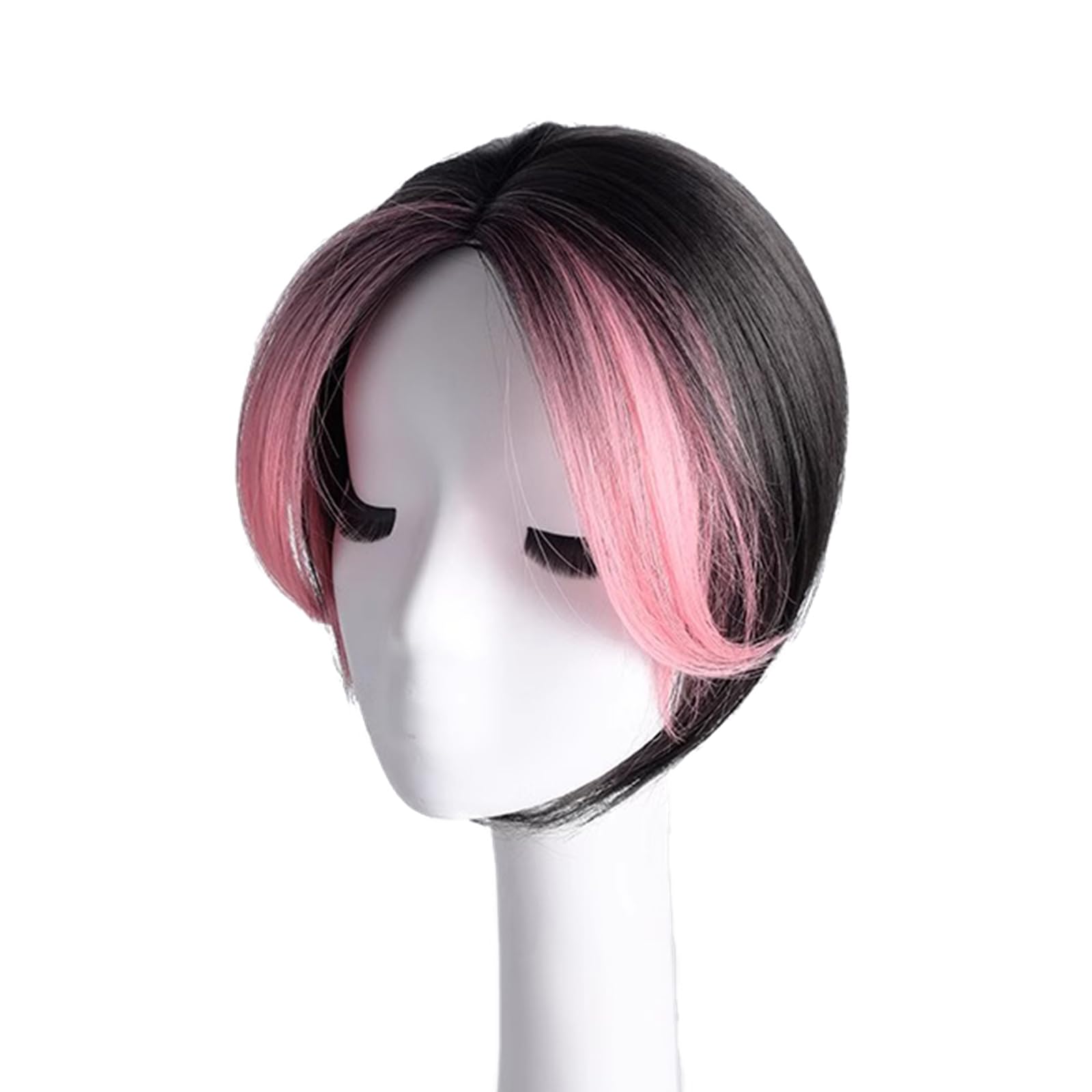 Amazon.co.jp: ハイライトカラー前髪ウイッグ 女性用部分ウィッグ