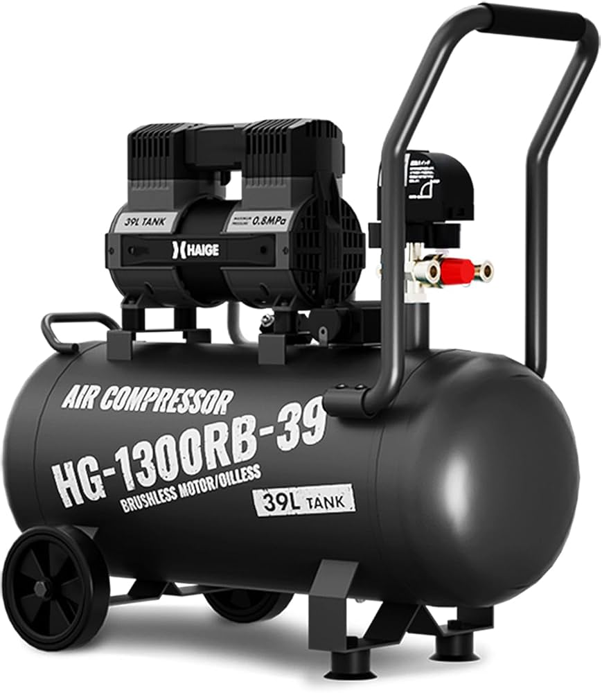 Amazon | HAIGE(ハイガー) コンプレッサー 静音 高吐出量 メンテナンス