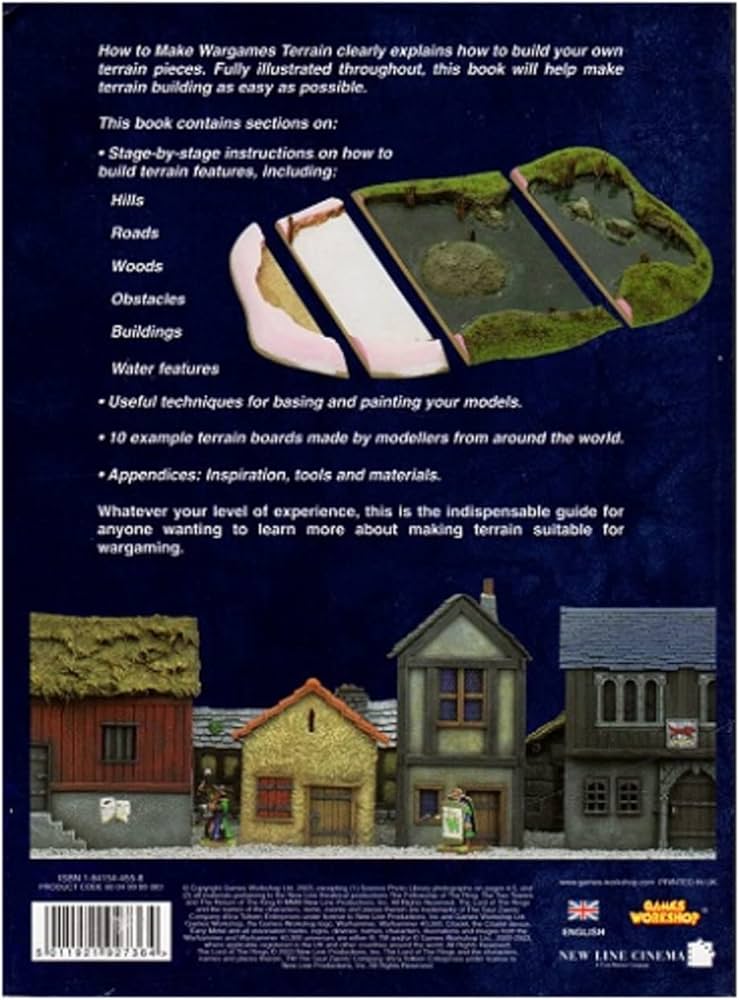 Games Workshop How to Make Wargames Terrain Book: 5011921927326