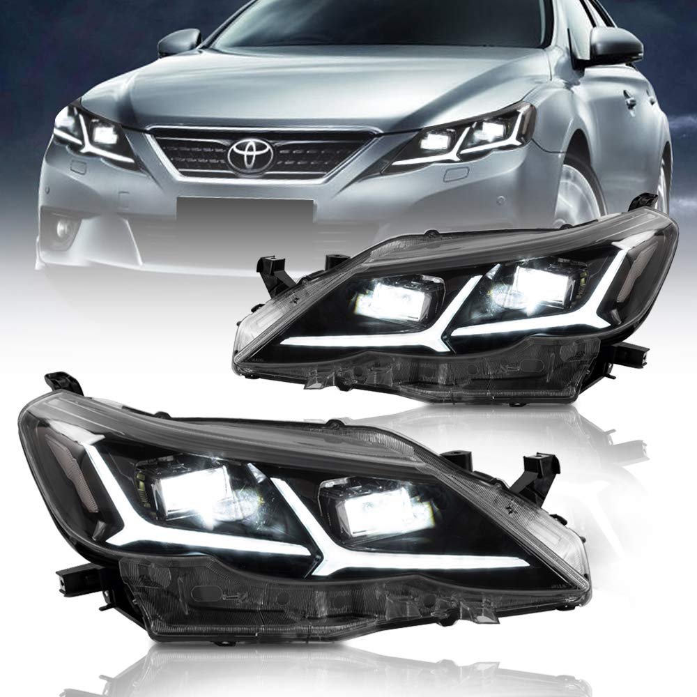 Amazon | YUANZHENGトヨタ マークX ヘッドライト GRX130/GRX133/GRX135