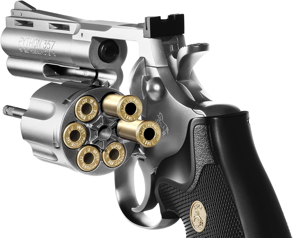 Amazon | 東京マルイ コルトパイソン 357マグナム 4インチ ステンレス
