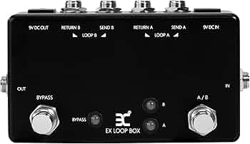 Amazon.com: EX Guitar Effects Loop Switcher Passive Channel