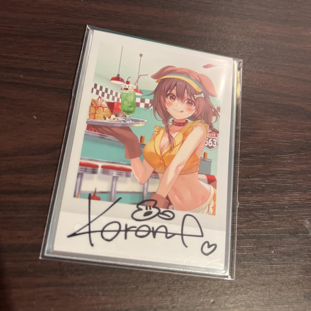 Amazon.co.jp: VTuber 戌神ころね 誕生日記念2022 直筆サイン入り