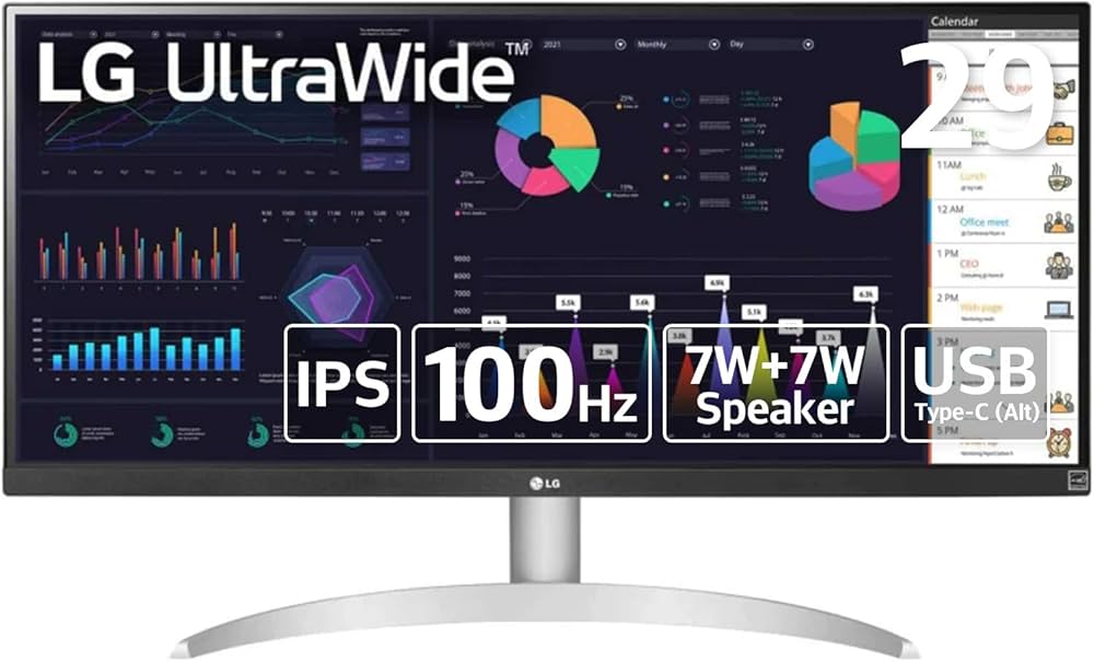 Amazon.co.jp: LG モニター ディスプレイ 29WQ600-W 29インチ/ 平面