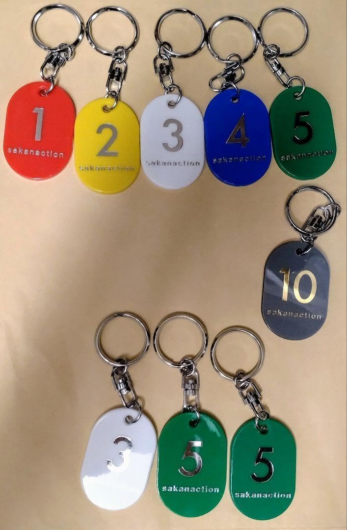 Amazon.co.jp: サカナクション オーバルキーホルダー セット OVAL KEY