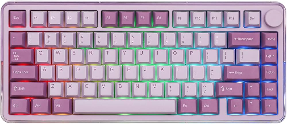 Amazon | KiiBOOM Breeze 75 75% CNCアルミニウムとアクリルワイヤレス