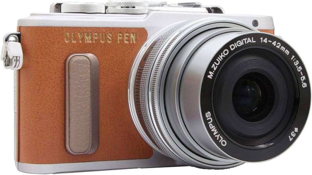 Amazon.co.jp: OLYMPUS Mirrorless SLR E-PL8 EZ Lens Kit, Brown