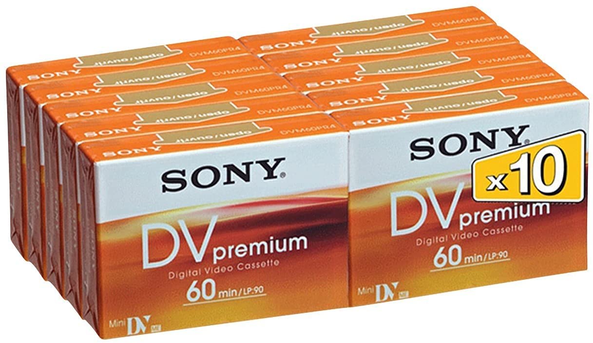 Amazon | Sony dvc60prl Mini DVテープ60分プレミアムデータ