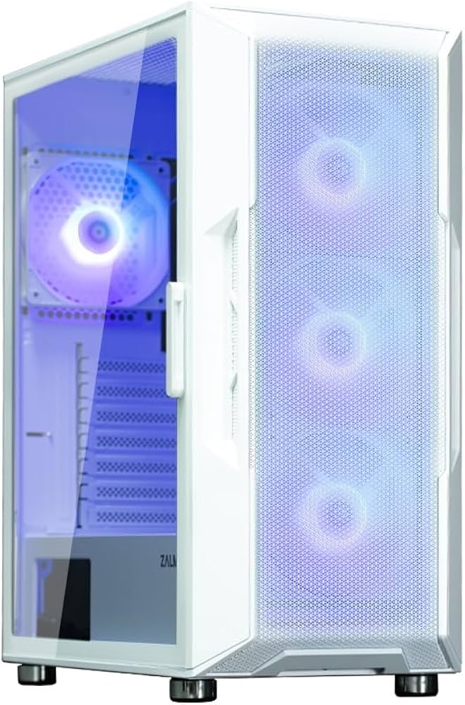 Amazon | ZALMAN i3 NEO ARGB White ミドルタワー型PCケース ホワイト