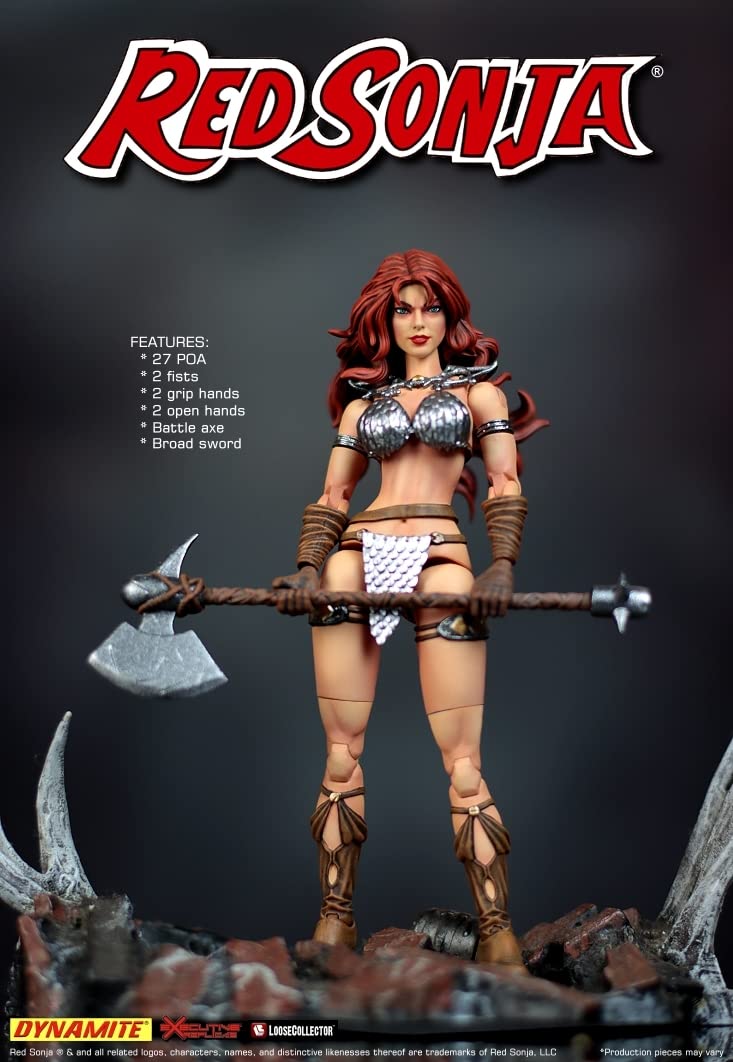 Amazon.co.jp: 【Executive Replicas】 RED SONJA レッド・ソニア 1/12