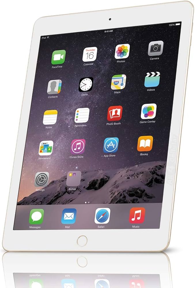 2014 Apple iPad Air 2 (9.7-inch, WiFi, 128GB) - Gold (Renewed