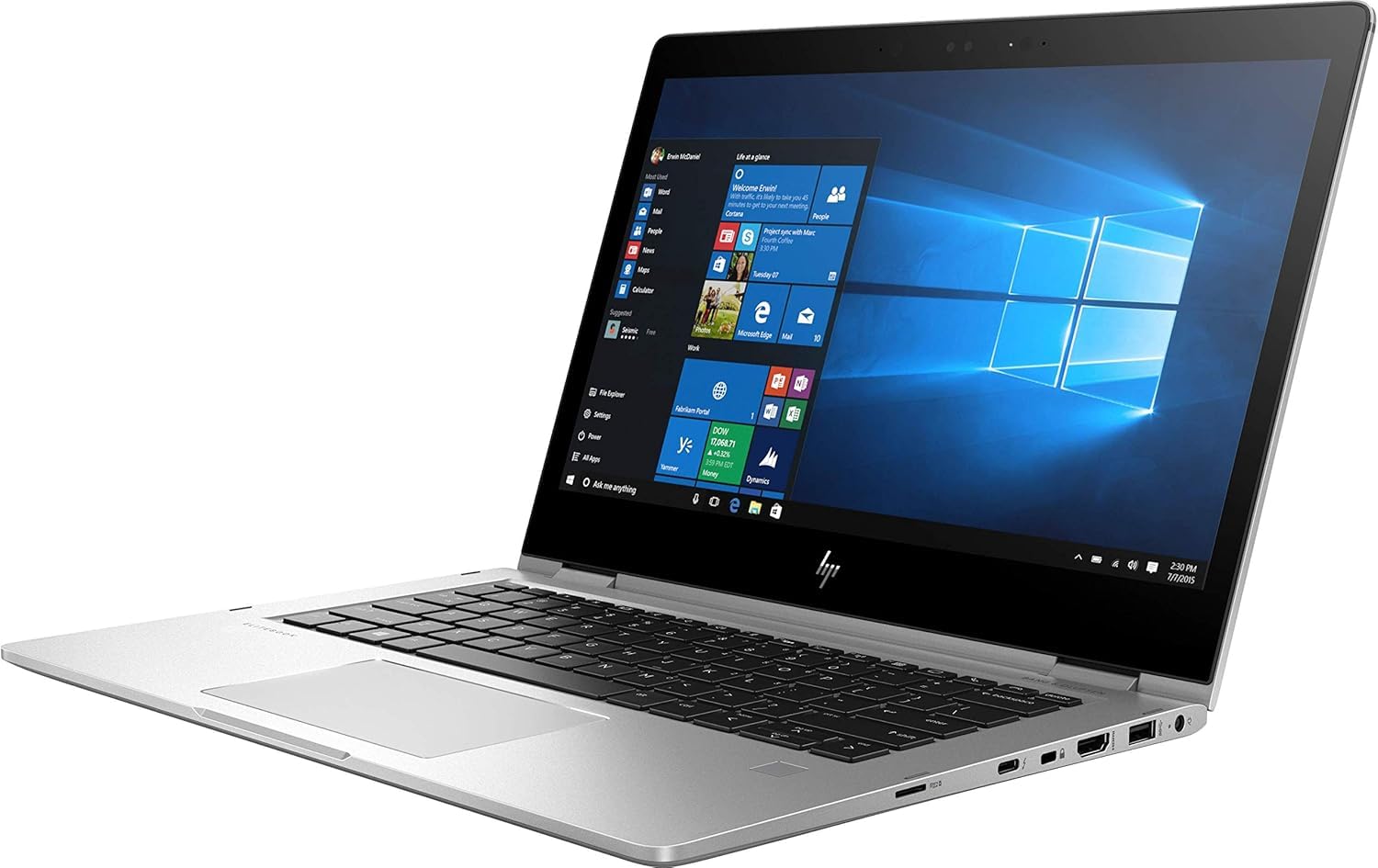 Amazon.com: HP Elitebook X360 1030 G2, Windows 10, i7-7600U, 2.8