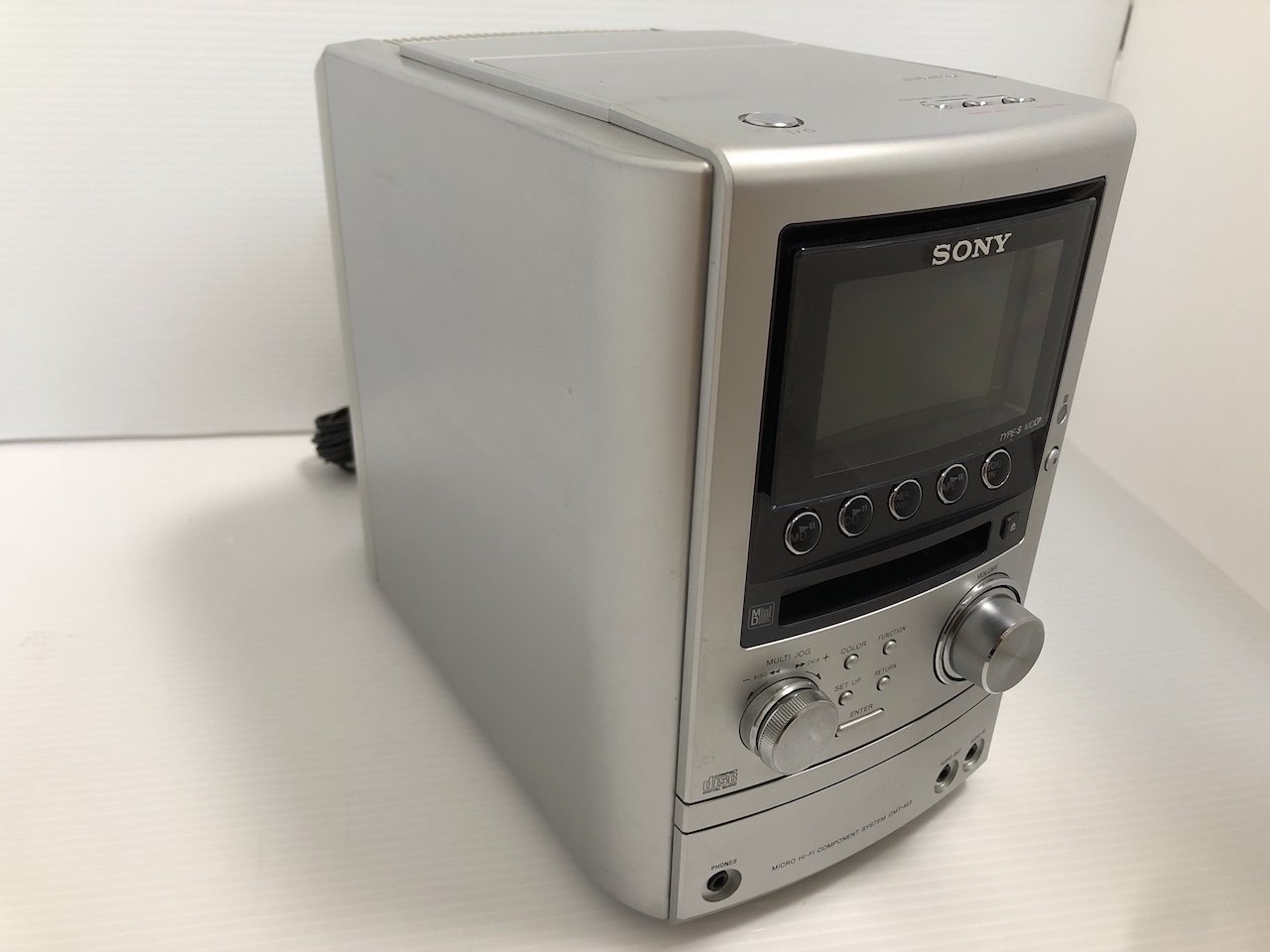 Amazon.co.jp: Sony CMT-M3 S All-in-One Como with MD : Musical