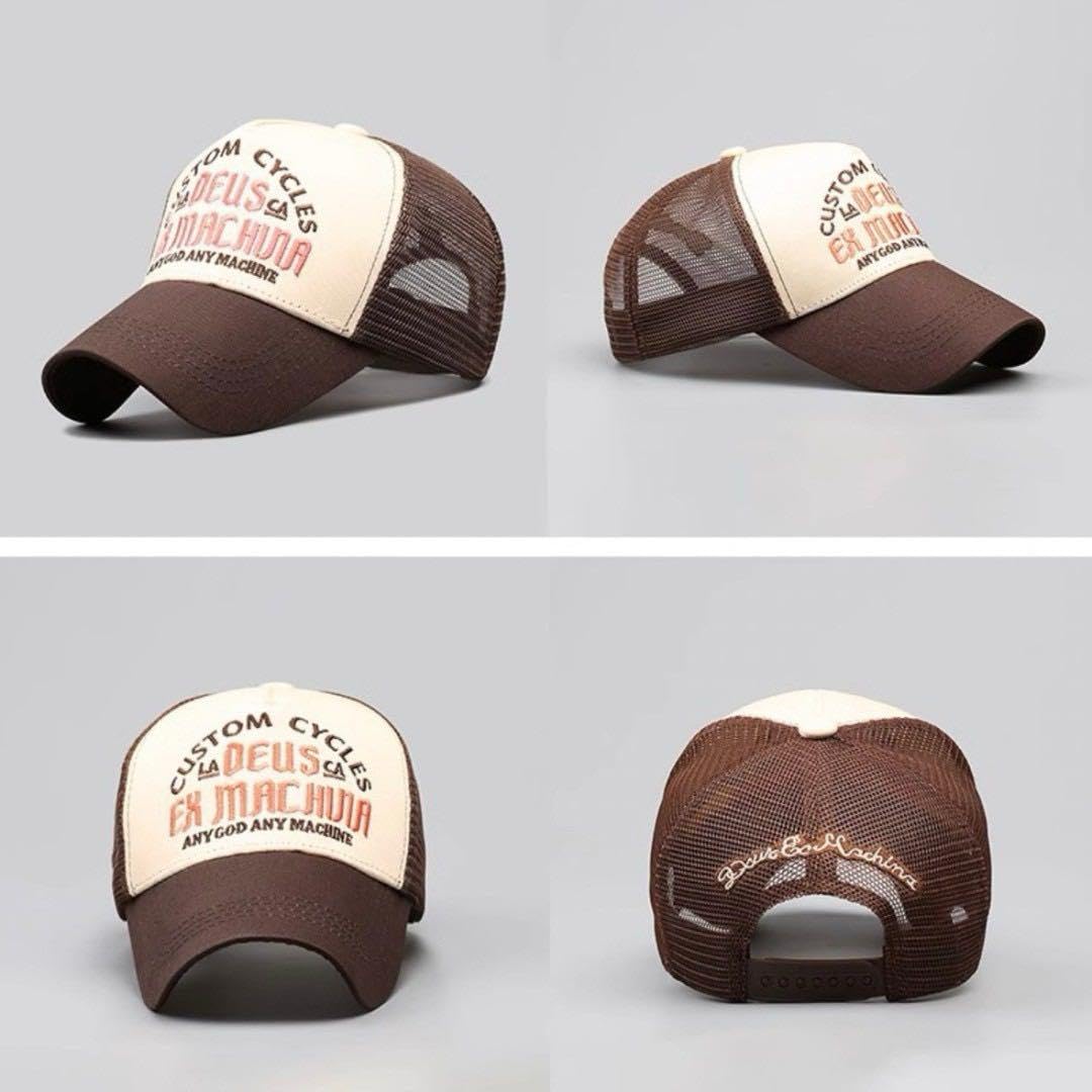 Amazon.co.jp: アメカジ トラッカーキャップ メッシュキャップ 刺繍