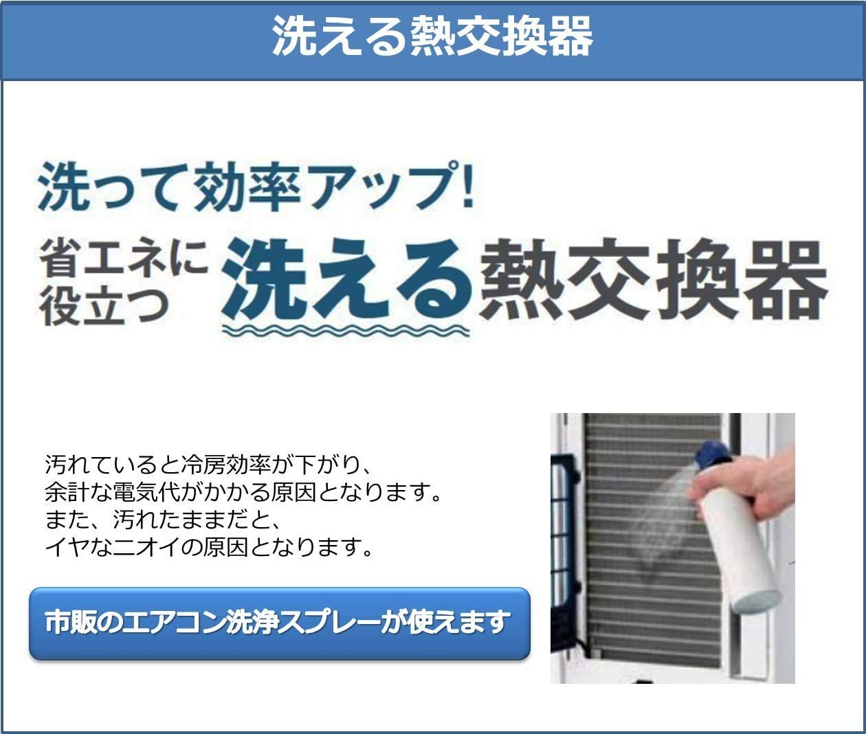 Amazon | コイズミ 窓用エアコン 洗える熱交換器 ホワイト KAW-1901/W