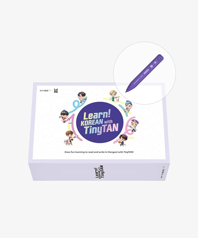 Learn Korean With TinyTAN Book Package (English and Korean Edition