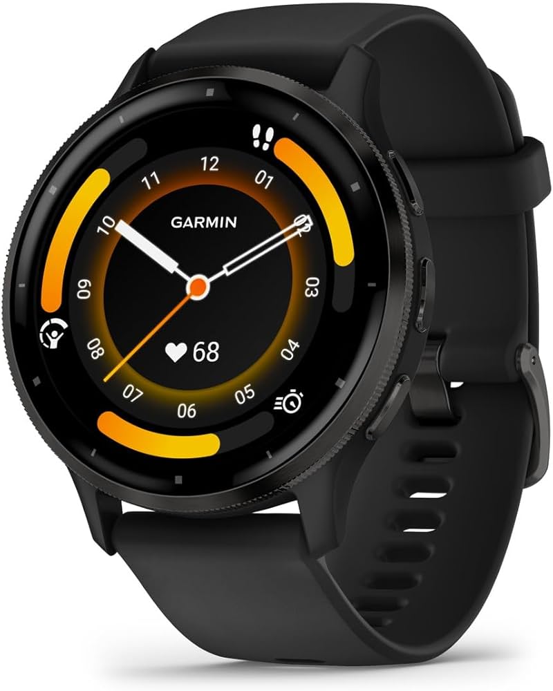 Amazon.co.jp: GARMIN(ガーミン) Venu 3 Black/Slate AMOLED