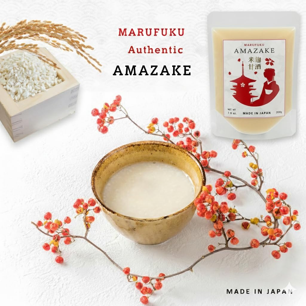 Amazon.com : Amazake Drink From Japan made from White Koji 7.0oz