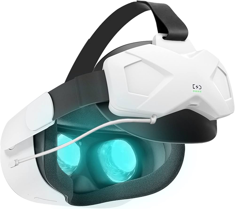 Amazon.com: Elite Strap with Battery for Quest 2,5000mAh Extend