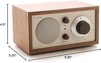 Amazon.com: Tivoli Audio Model One Bluetooth AM/FM Radio (Walnut