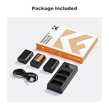 Amazon.com: K&F CONCEPT 3-Pack NP-FZ100 Battery and Upgraded LCD