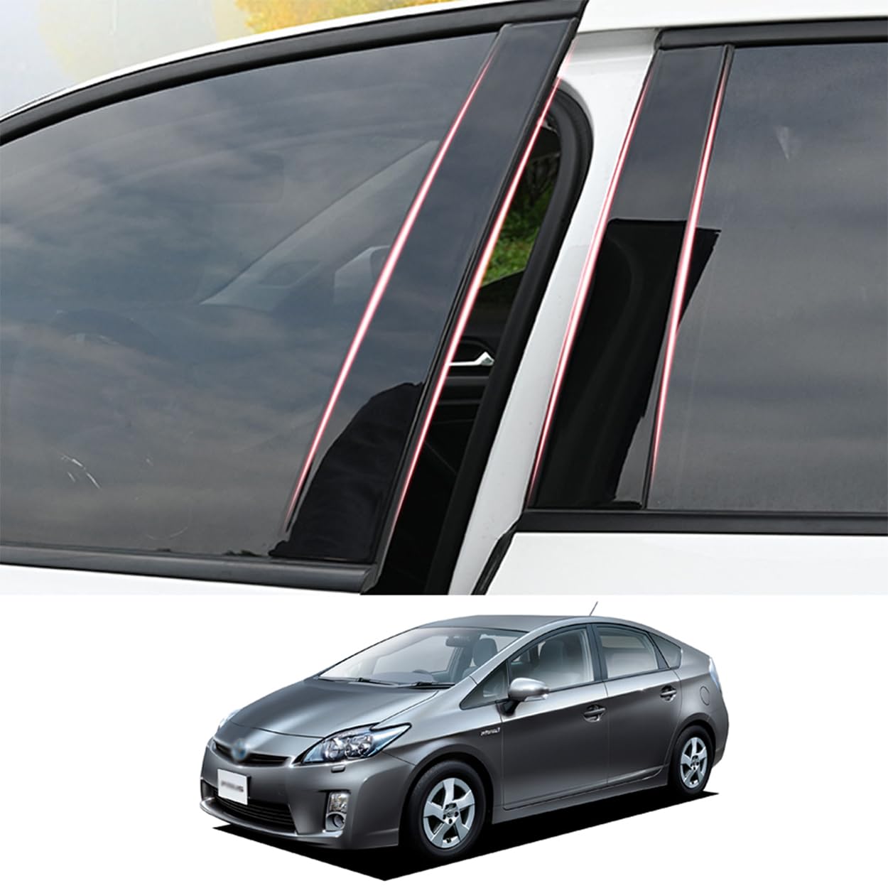 Amazon | Zdeduo carトヨタ 専用設計 プリウス 30系 （2009年5月～2015