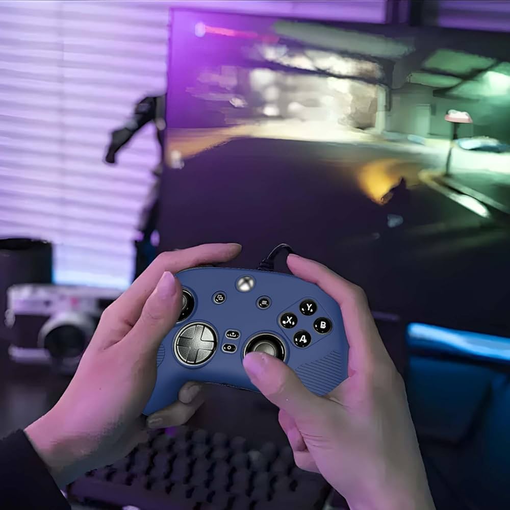 Amazon.com: FIOPAZ for Razer Wolverine V3/V3 Pro Silicone Case