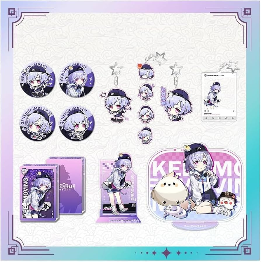 Amazon.co.jp: 原神 連名 中国限定 魈 七七 コラボ 福袋 グッズ 11点