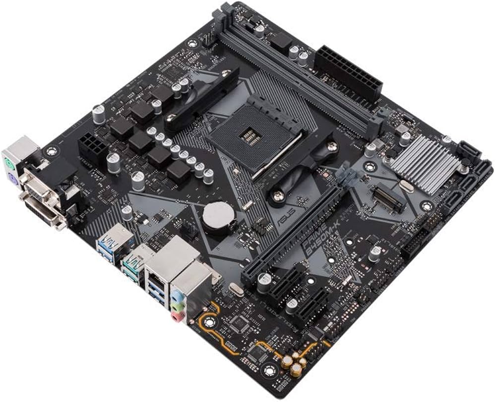 Amazon | ASUS AMD B450 搭載 AM4 対応 マザーボード PRIME B450M-K