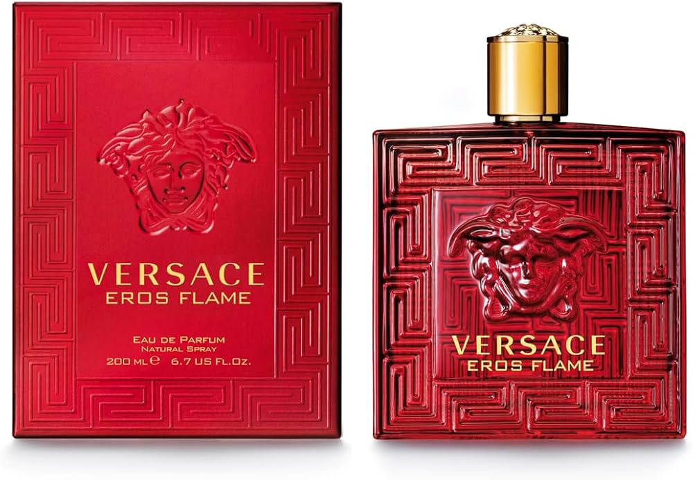 Versace Eros Flame for Men Eau de Parfum Spray, 6.7 Oz 0.42 pounds