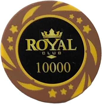 Amazon | W&Berry ROYALポーカーチップ カジノ コイン テキサス