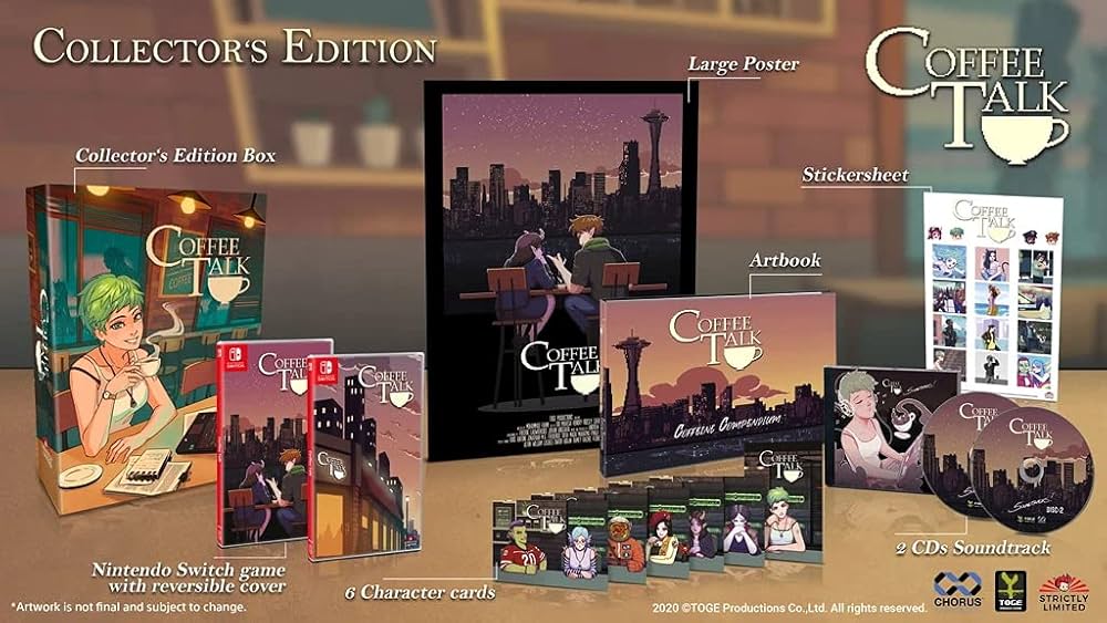 Amazon.com: Coffee Talk: Collector's Edition - Strictly Limited