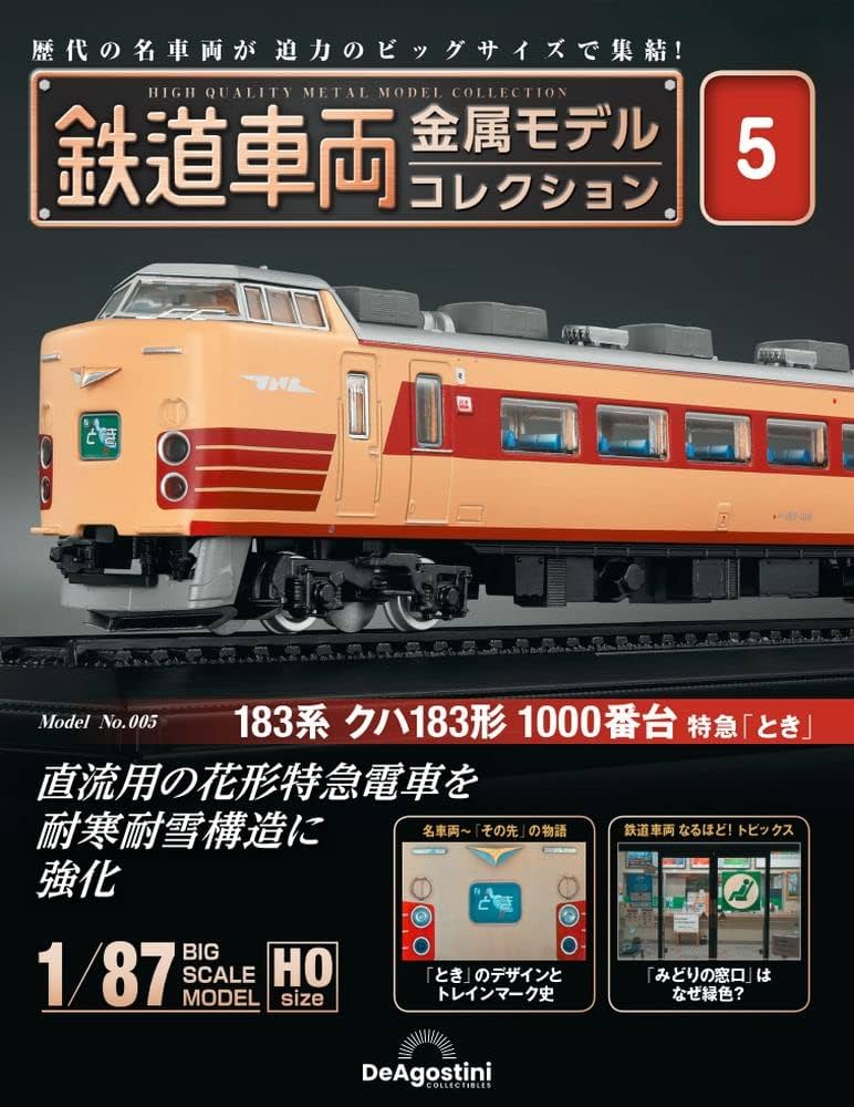 鉄道車両 金属モデルコレクション 5号 (183系 クハ183形 1000番台 特急