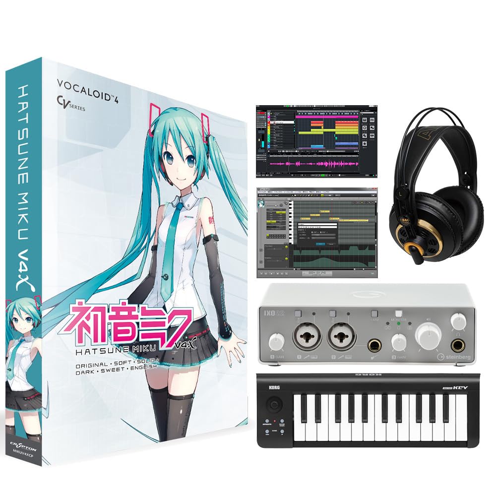 Amazon | CRYPTON MIKU V4XB ボカロ初心者スターターセット 英語追加