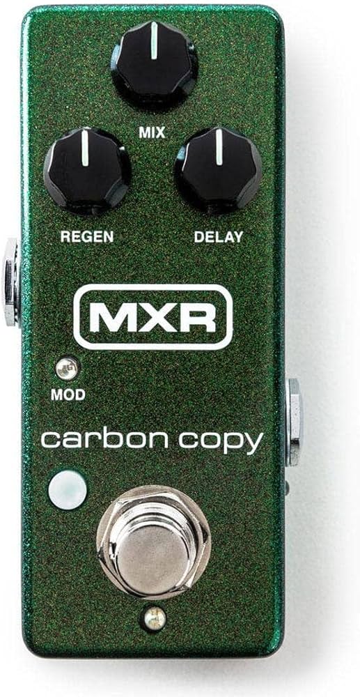 Amazon.com: MXR® Carbon Copy® Mini Analog Delay : Musical Instruments