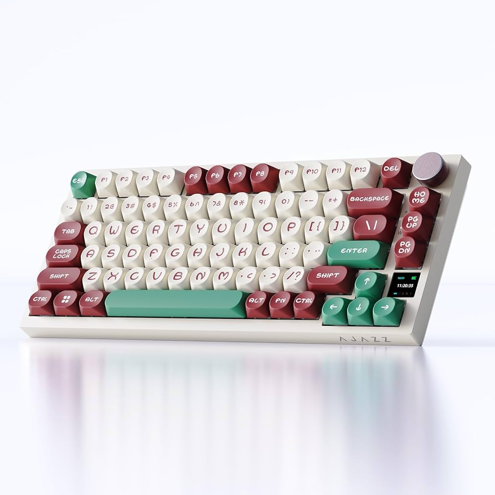 Amazon | AJAZZ AK820PRO 75%ホットスワップガスケットマウント