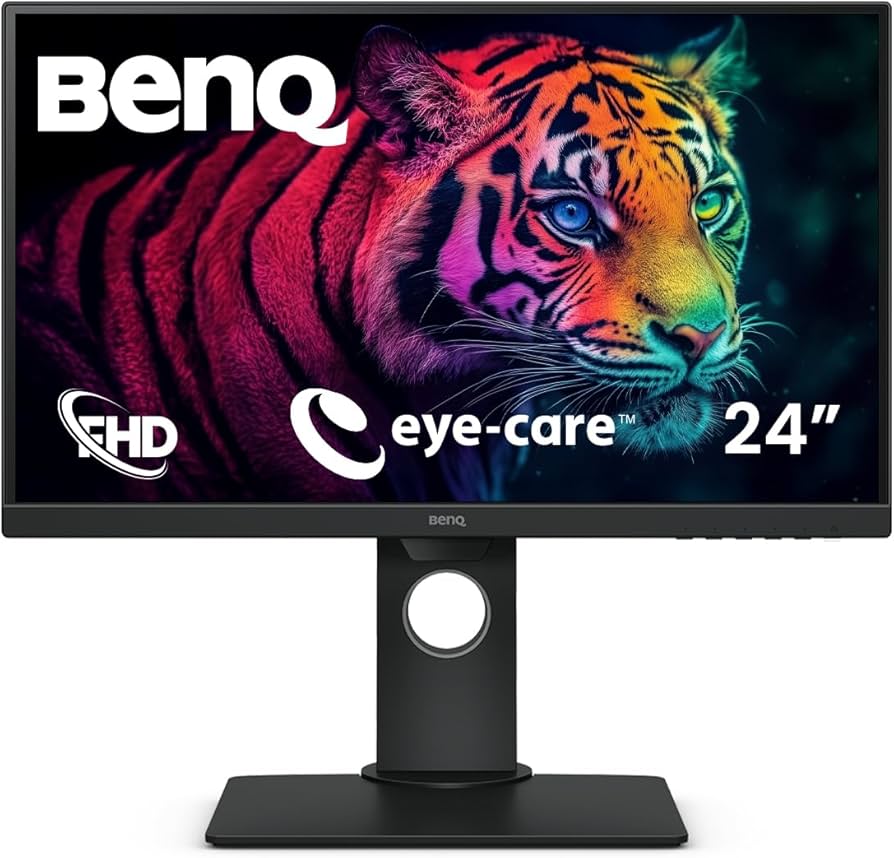 BenQ GW2480T 24 inch Height Adjustable Eye-Care Monitor |Full HD