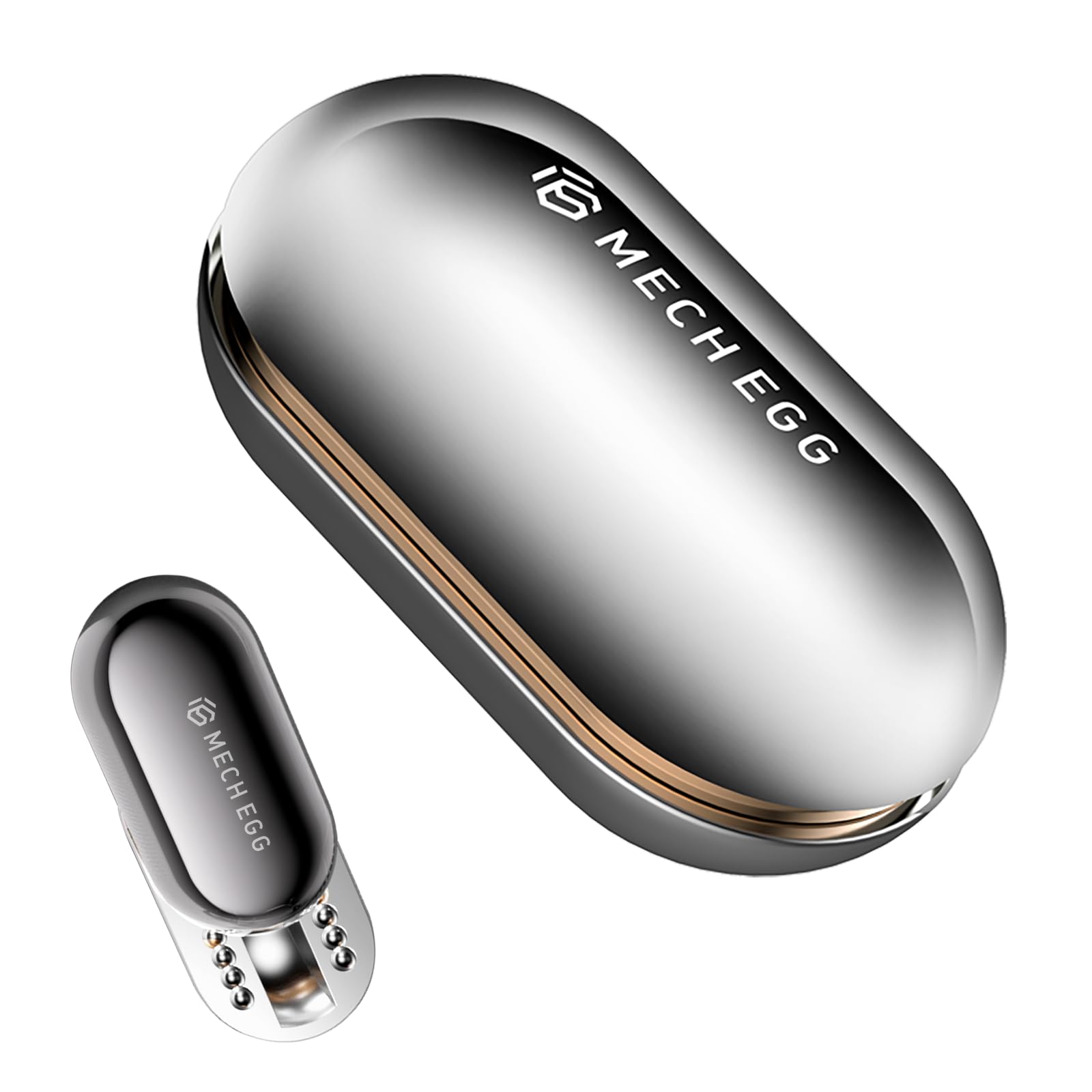 Amazon | メカニカルエッグ 金属製 フィジェットスライダー フィ